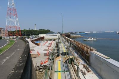 倉敷みなと大橋　道路改良工事