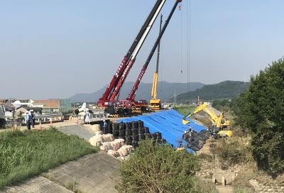 小田川　災害復旧工事