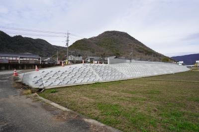 吉井川河道整備工事　田原上堤防工事