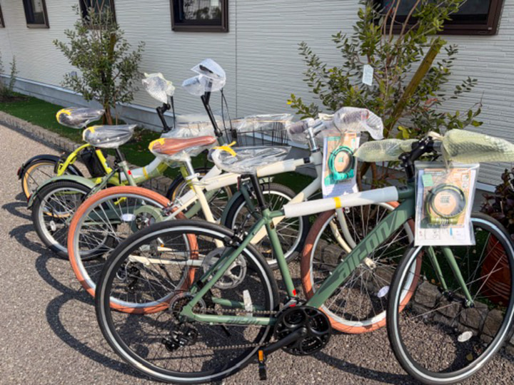 お花見準備の様子