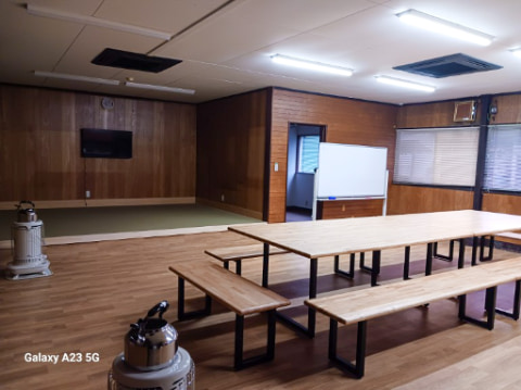 待望の室内練習場が完成しました